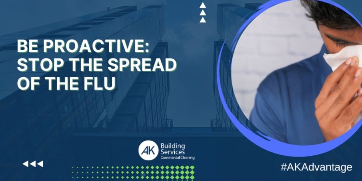 Flu Prevention Image of a man blowing his nose