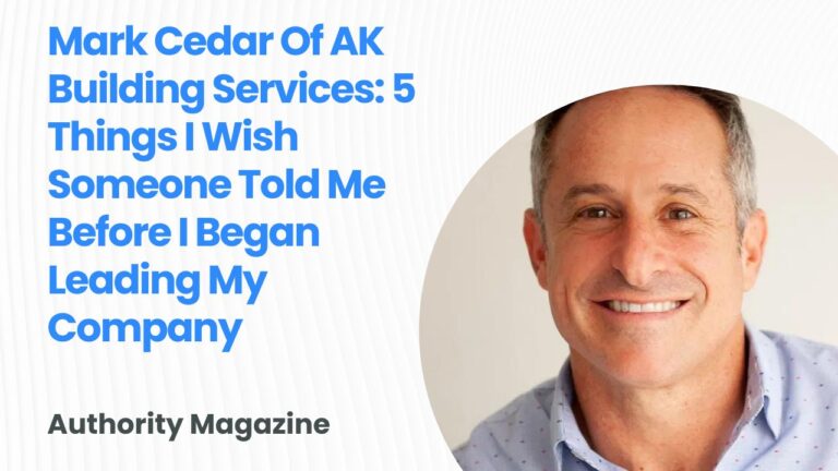 Mark Cedar Interview