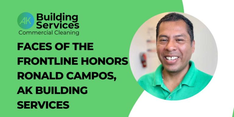 Faces of the Frontline Honors Ronald Campos of AK Building Services