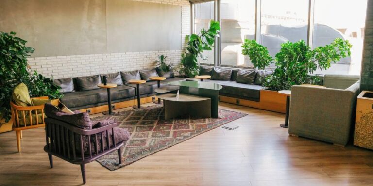 An example of the results of cleaning office buildings.