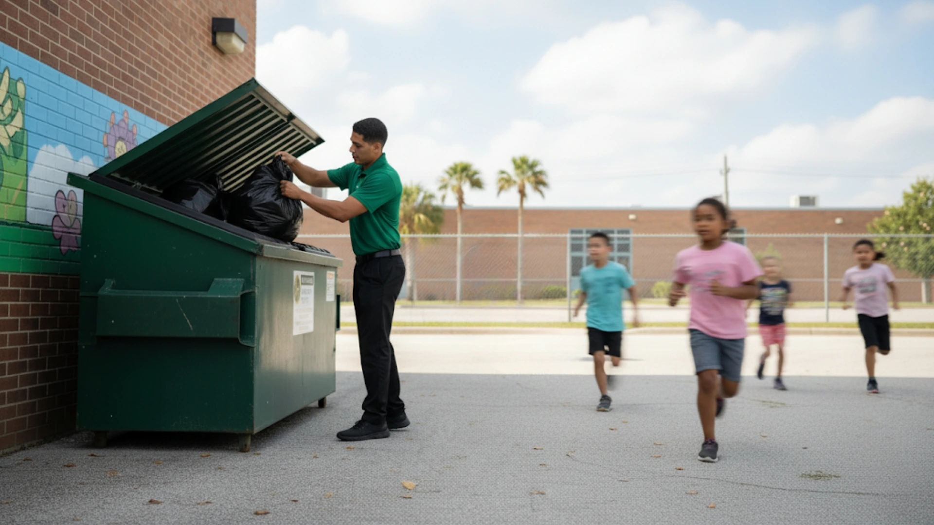 Professional school campus cleaning services supporting a clean and safe learning environment in South Florida